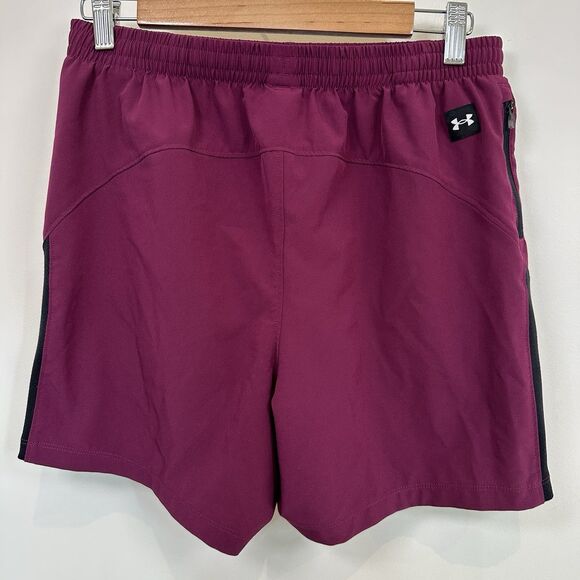 Under Armour Project Rock Shorts Men's Medium Purple Ultimate 5" Training Gym - Picture 5 of 11